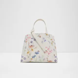 【ALDO】ZARIA- 時尚方形設計托特包(白色)