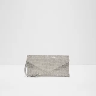 【ALDO】KELCHI-時尚華麗信封式設計手拿包(銀色)