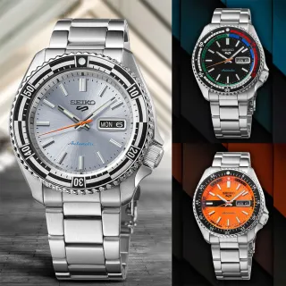 【SEIKO 精工】霹靂舞國手配戴款 5 Sports 55周年SKX機械錶 聖誕節 交換禮物(多款任選)