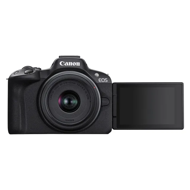 【Canon】EOS R50 RF-S18-45mm f/4.5-6.3 IS STM(公司貨)