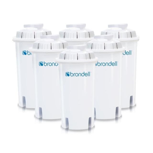 Brondell 濾芯 6 入 【Brondell】美國邦特爾HF20全效去水垢加強版濾芯6入組,首創4階濾芯過濾系統,採用天然椰子殼銀負離子活性碳、無鈉離子交換樹脂及微孔濾膜,專門去除水垢效能提升50%、口感提升25%。適用Brondell及BRITA Classic濾水壺,每入濾芯長效淨水180L,八週長效技術,除鉛特殊功能,未開封可儲存五年。提供純淨、健康好水,彰化好物購公司貨,新品保固。