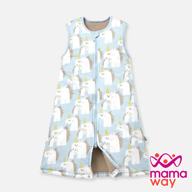 【mamaway 媽媽餵】抗菌防踢被厚款 0-24M、3Y以上(嬰幼兒防踢背心)