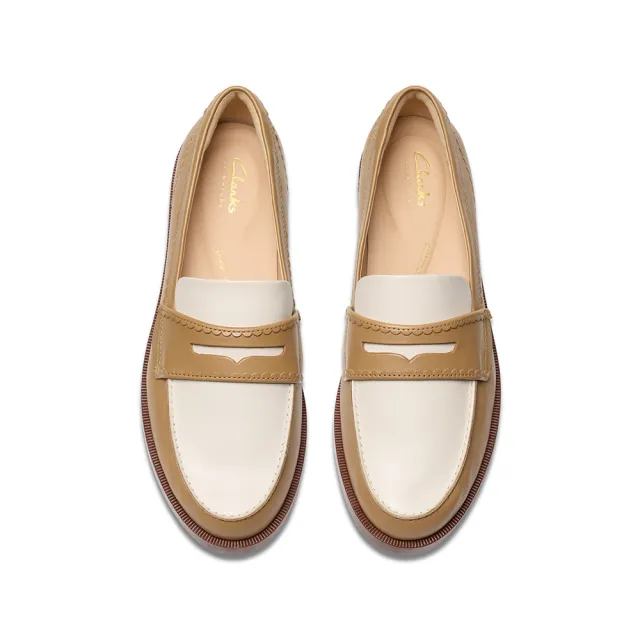 【Clarks】女鞋 Straven Edge 滾邊鞋面設計樂福鞋(CLF81272D)