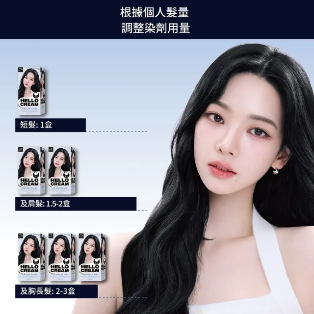 【魅尚萱 官方直營】HELLO CREAM染髮霜 125g(全系列)