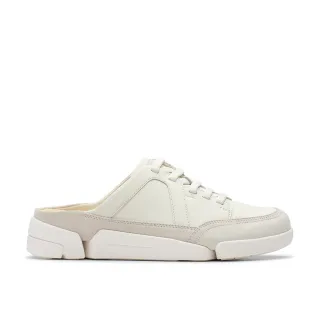 【Clarks】女鞋 Trigenic2 Mule 三瓣鞋2.0 輕盈寬楦休閒穆勒鞋 休閒鞋 懶人鞋 拖鞋(CLF82598C)