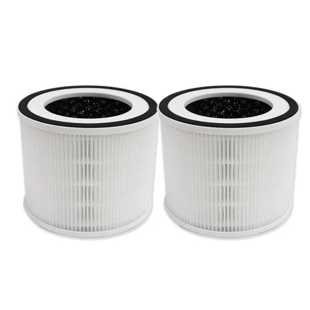 【PUREBURG】2入組-適用Future Lab未來實驗室 PrimeZone VitaAir  淨涼清風機 2合1活性碳+HEPA空氣濾網