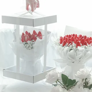 【MyDearStrawberries】Le Berry 草莓花束禮盒組(水果花束/情人節/告白/生日禮物/超人氣花束/草莓)