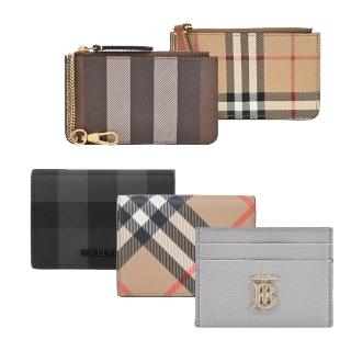 【BURBERRY 巴寶莉】Lola /TB LOGO卡片夾/零錢夾(多款選)