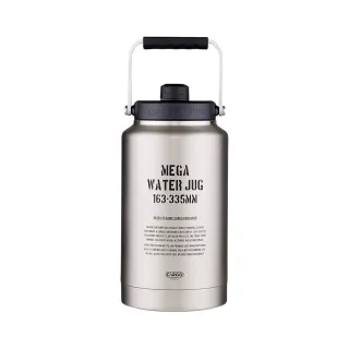 【Cargo】工業風不鏽鋼3.8L手提水壺 銀色(水壺 保溫壺 保冰壺 露營 逐露天下)