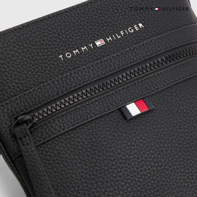 【TOMMY HILFIGER】官方旗艦館 基本款迷你斜背包_黑色