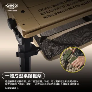 【Cargo】工業風2單位折疊桌(IGT 單位桌 折疊桌 桌子 摺疊桌 露營桌 桌 露營 逐露天下)