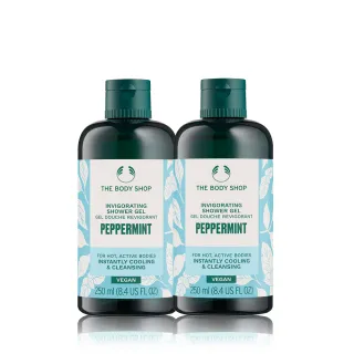 【THE BODY SHOP 美體小舖】薄荷沁涼沐浴組(沐浴膠250ml*2)