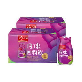【天地合補】膠原蛋白玫瑰四物飲120ml×6入×2盒(共12入)