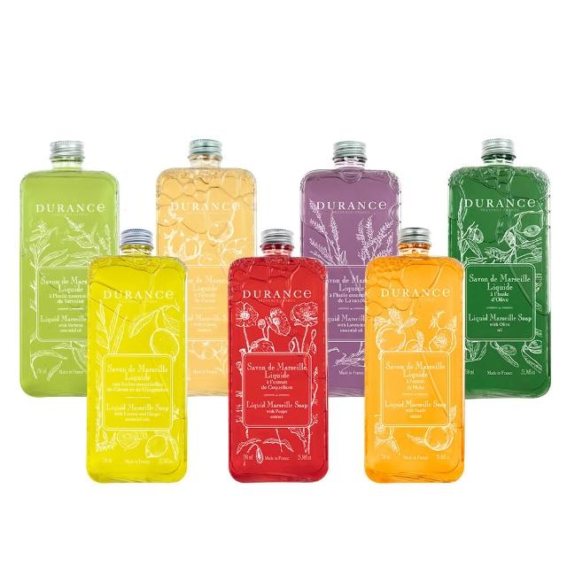 【DURANCE 朵昂思】馬賽液態皂 750ml 公司貨(多款可選-薰衣草精油/蜜桃/馬鞭草/罌粟花/棉花)