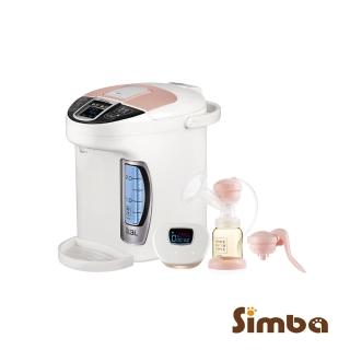 【Simba 小獅王辛巴官方直營】人氣推薦！頂級智能擠乳泡奶全能組(S5 PRO調乳器+吸乳器)