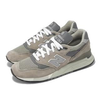 【NEW BALANCE】休閒鞋 998 Core 男鞋 女鞋 美製 元祖灰 銀 緩震 復古 NB(U998GR-D)