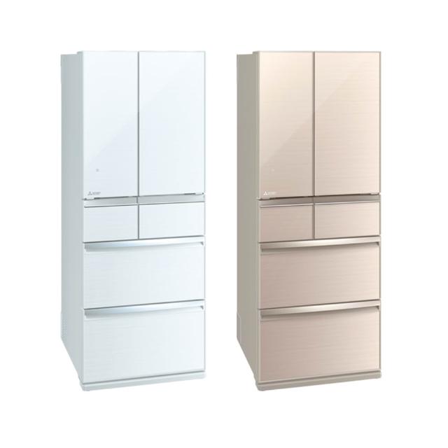 【MITSUBISHI 三菱電機】472L玻璃鏡面變頻六門冰箱(MR-WX47LF)