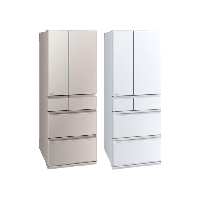 【MITSUBISHI 三菱電機】607L玻璃鏡面變頻六門冰箱(MR-WZ61K)