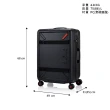 【Samsonite RED】25吋 TOIIS XP 戶外潮流多功能可擴充大容量PC耐衝擊避震輪行李箱/旅行箱(多色可選)