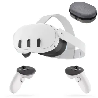 【Meta Quest】活動促銷品Meta Quest 3 VR 頭戴式裝置日規主機512G(專用收納包)
