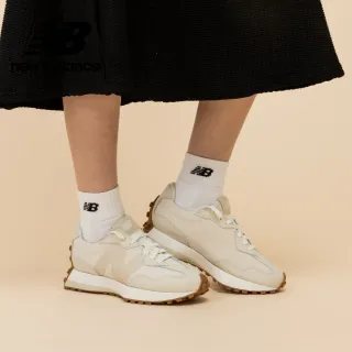 【NEW BALANCE】NB 327復古鞋/運動鞋_WS327DBA-B_女性_奶茶色