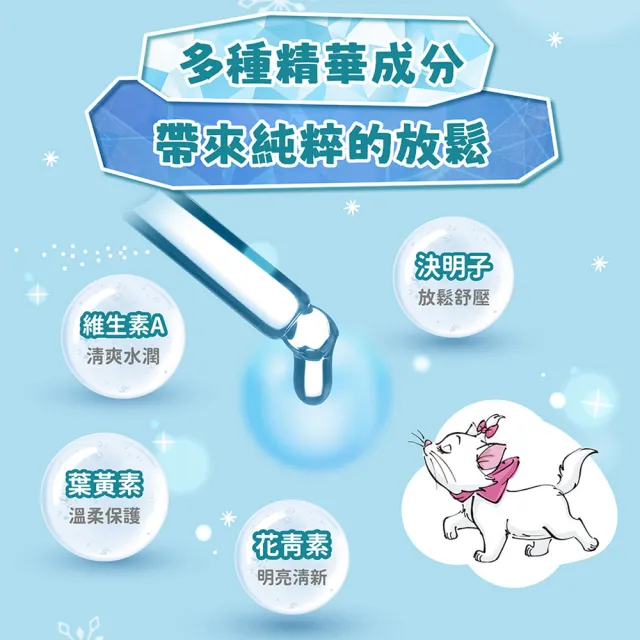 【Injoyyi 幸福物語】迪士尼 晶亮凍感冰涼眼罩5入x4盒組(魯斯佛/小熊維尼/史迪奇/瑪麗貓)
