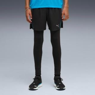 【PUMA】短褲 男 5吋休閒褲 歐規 VELOCITY 黑藍 52661098