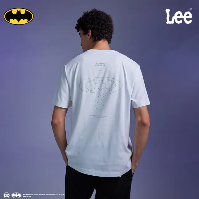 【Lee】男裝 短袖T恤｜謎題人問號｜舒適版型｜共2色(LB402077K11/LB402077K14)