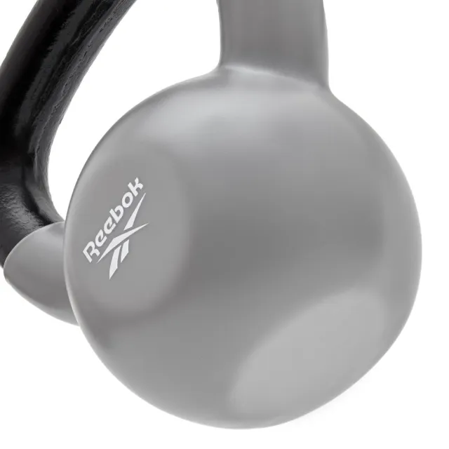 【REEBOK】Kettlebell 健身鑄鐵壺鈴-6kg(單入)