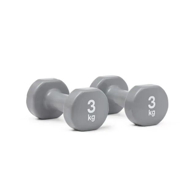 【REEBOK】Dumbbells 訓練啞鈴-3kg(2入/組)