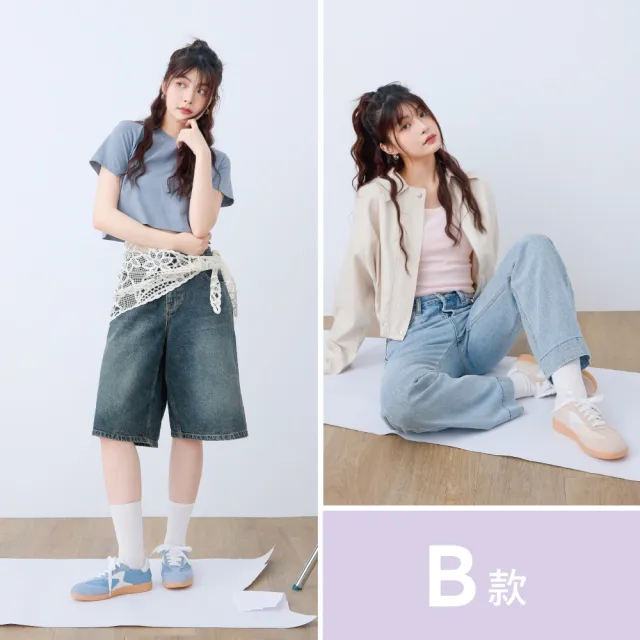 【Robinlo】真皮Q彈感復古法式德訓鞋小白鞋休閒鞋(多款任選)