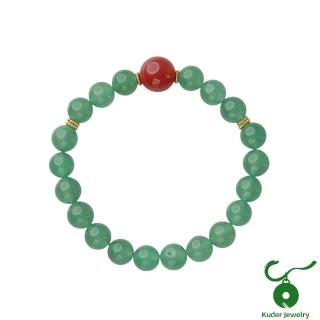 【K.D.J 圓融珠寶】天然南紅瑪瑙 獨龍玉 手珠