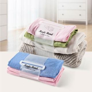 【PS Mall】衣物整理收納帶自粘捆紮 大號 ３入(J2484)