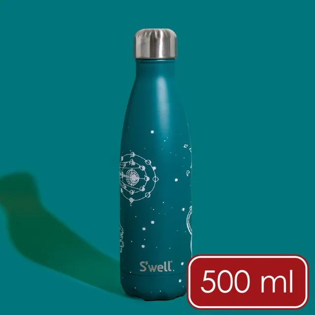 【S’well】美國 Original流線不鏽鋼保溫瓶 靛青星辰500ml / swell 水壺 保溫杯 運動水壺