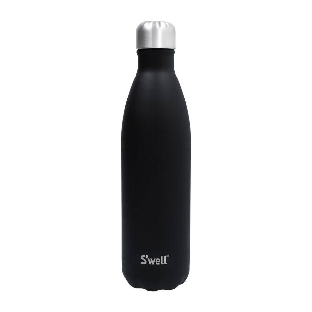 【S’well】美國 Original流線不鏽鋼保溫瓶 曜石黑750ml / swell 水壺 保溫杯 運動水壺
