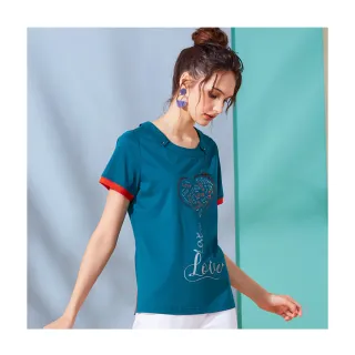【LUNG.L 林佳樺】夏季涼感透氣短袖棉質女裝上衣(多款任選 短袖棉T)