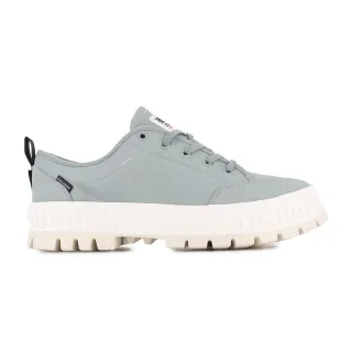 【Palladium】PALLASHOCK LO WP+厚底巧克力橘標防水靴/防水鞋/休閒鞋-男鞋/女鞋-藍/灰(74408-083-M)