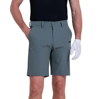 【GoPlayer】男沖孔彈性高爾夫短褲(高爾夫球褲 彈性透氣 運動休閒短褲)