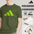 【adidas 愛迪達】精品棉彈力萊卡短袖上衣-兩件組(吸濕 透氣 伸縮 彈性 棉T 休閒 運動)