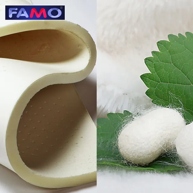 【FAMO 法摩】單人加大天絲蘆薈蠶絲2cm乳膠3D透氣硬式獨立筒床墊3.5x6.2尺x27cm