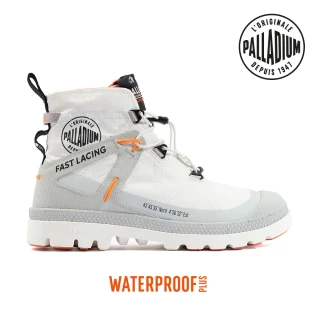 【Palladium】PAMPA TRAVEL L+ WP+快穿輕量防水靴-女-白(98849-116)