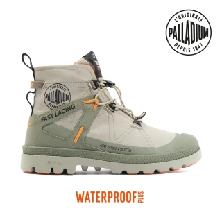 【Palladium】PAMPA TRAVEL L+ WP+快穿輕量防水靴-女-墨綠(98849-344)