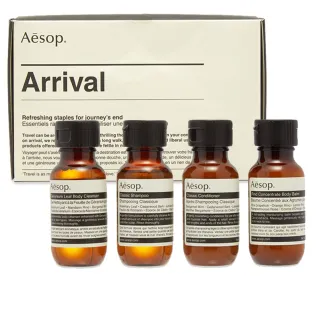【Aesop】伊索抵達禮盒50mlx4(洗髮潤髮沐浴身體乳)