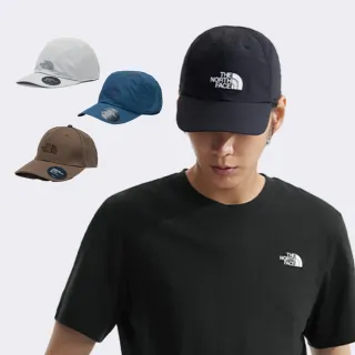 【The North Face 官方旗艦】運動休閒穿搭帽款-休閒帽/運動帽/老帽(多款任選)