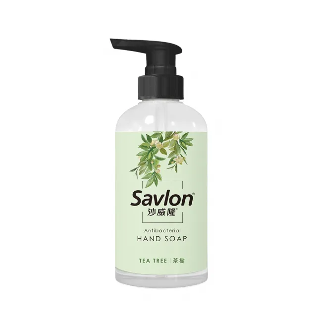 【Savlon 沙威隆】抗菌洗手露-茶樹/經典植萃500ml(洗手/官方直營)