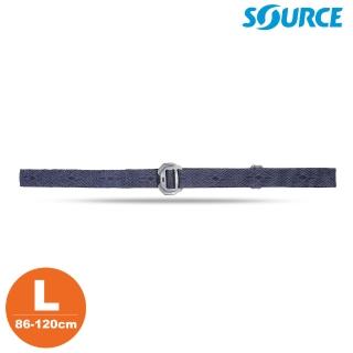 【SOURCE】藏錢腰帶 Slim Travel Belts 鋁扣 銀河藍色 L(86-120cm / 織帶寬 2.5cm)