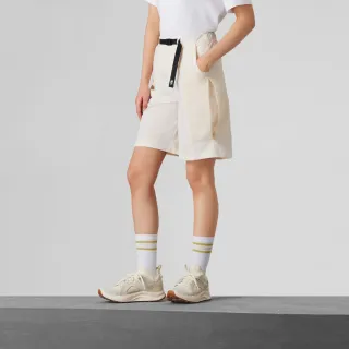【The North Face 官方旗艦】北面UE女款米白色DWR防潑水短褲｜8CM1QLI(黑標系列)