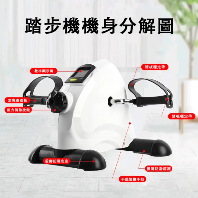 【巧可】豪華手足健身車 登山機 電動調速腳踏車 老人手腳訓練健身機 健步機 踏步機