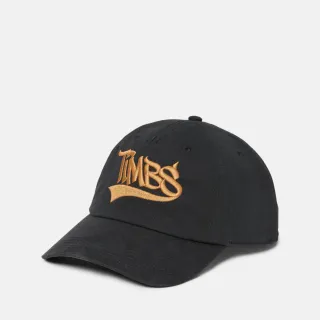 【Timberland 官方旗艦】中性黑色塗鴉休閒棒球帽(A66JT001)