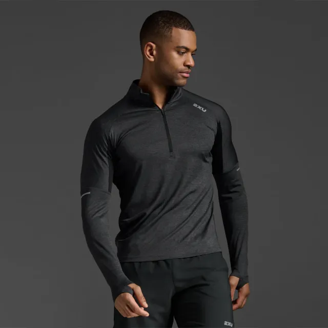 【2XU】M Aero 1/2 Zip 男士 暢跑輕量1/2拉鍊機能運動長袖上衣(兩色任選)